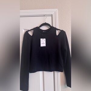 Zara Charcoal Knit Sweater